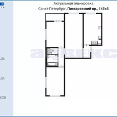 Квартира 65,3 м², 3-комнатная - изображение 3