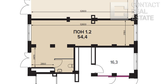 5,1 м², помещение свободного назначения 385 050 ₽ - изображение 47