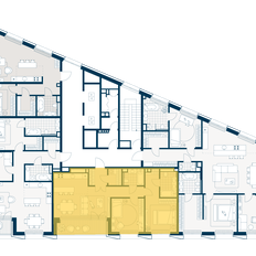 Квартира 86,2 м², 3-комнатная - изображение 2