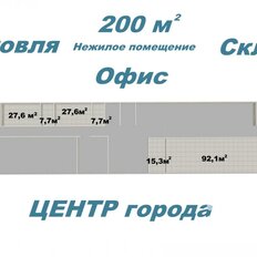 206,2 м², помещение свободного назначения - изображение 1