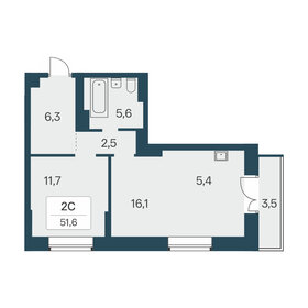 42,2 м², 2-комнатная квартира 7 990 000 ₽ - изображение 78