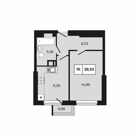 55 м², 3-комнатная квартира 4 250 000 ₽ - изображение 78