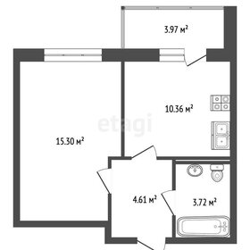 Квартира 38 м², 1-комнатная - изображение 1