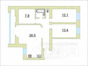 Квартира 74 м², 4-комнатная - изображение 4