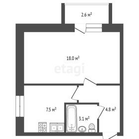 40,4 м², 1-комнатная квартира 4 850 000 ₽ - изображение 32