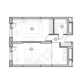 53 м², 2-комнатная квартира 15 900 000 ₽ - изображение 21