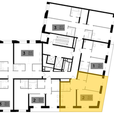 Квартира 66,2 м², 2-комнатная - изображение 2