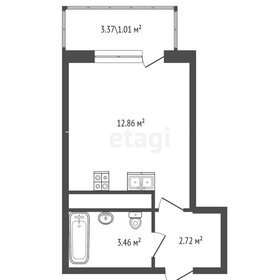 Квартира 20,1 м², студия - изображение 2