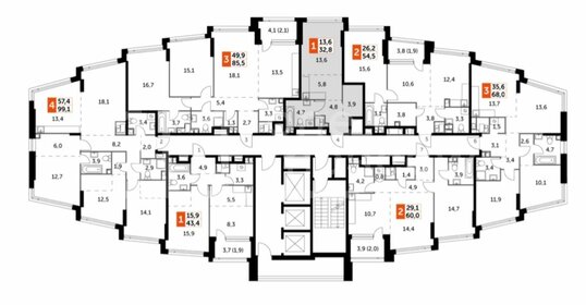 Квартира 32,8 м², студия - изображение 2