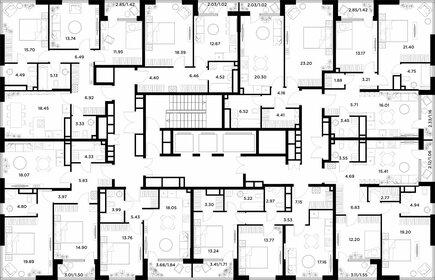 71 м², квартира-студия 24 200 000 ₽ - изображение 60