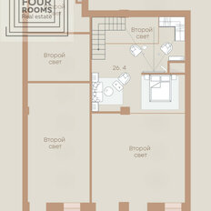 Квартира 146,8 м², 3-комнатная - изображение 5