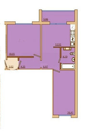 65,8 м², 2-комнатная квартира 4 700 000 ₽ - изображение 20