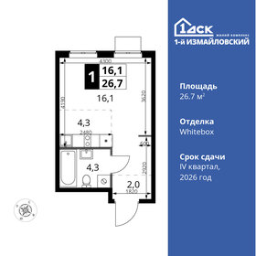 19 м², апартаменты-студия 7 500 000 ₽ - изображение 76