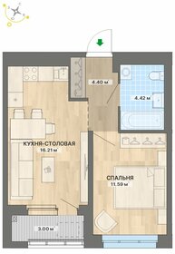 37 м², 1-комнатная квартира 4 270 000 ₽ - изображение 81