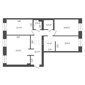 Квартира 100,5 м², 4-комнатная - изображение 1