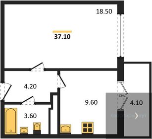 38,2 м², 1-комнатная квартира 2 999 999 ₽ - изображение 43