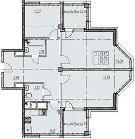 93,4 м², 3-комнатная квартира 21 475 100 ₽ - изображение 29