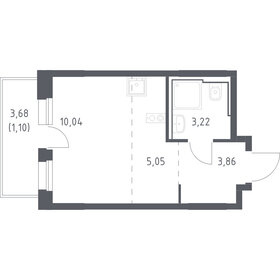 21 м², квартира-студия 4 900 000 ₽ - изображение 51