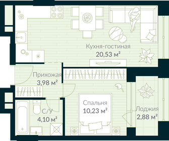 61,9 м², 3-комнатная квартира 5 800 000 ₽ - изображение 81