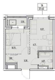 32,8 м², 1-комнатная квартира 3 900 000 ₽ - изображение 68