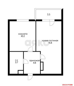 Квартира 36 м², 1-комнатная - изображение 1