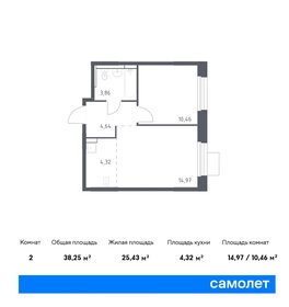 38 м², 2-комнатная квартира 8 050 000 ₽ - изображение 113