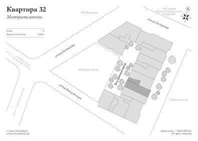 Квартира 128,3 м², 2-комнатная - изображение 1