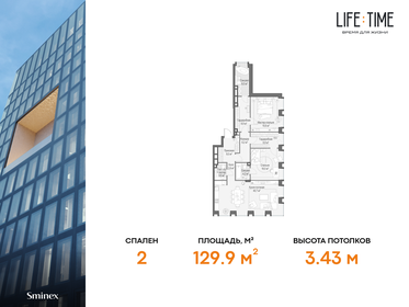 128 м², 3-комнатная квартира 127 500 000 ₽ - изображение 1