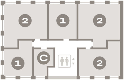 105,5 м², 3-комнатная квартира 10 750 000 ₽ - изображение 97