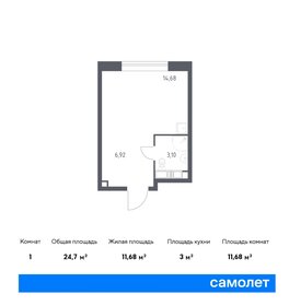 20 м², квартира-студия 9 999 000 ₽ - изображение 11