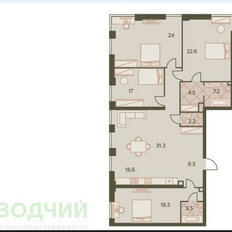 Квартира 322 м², 10-комнатная - изображение 4