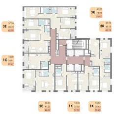 Квартира 62,7 м², 3-комнатная - изображение 3