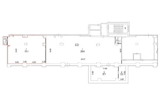 184,3 м², помещение свободного назначения 460 750 ₽ в месяц - изображение 35