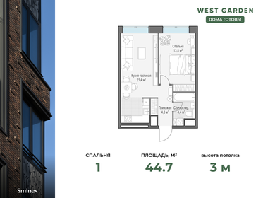 27 м², 1-комнатная квартира 15 300 000 ₽ - изображение 77