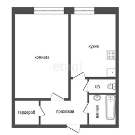 Квартира 39,8 м², 1-комнатная - изображение 1