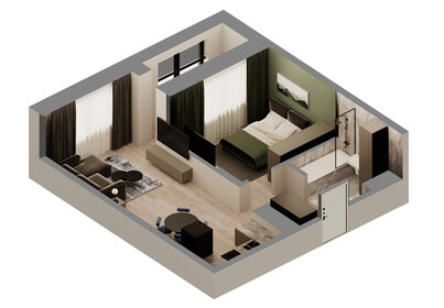 46,4 м², 2-комнатная квартира 6 800 000 ₽ - изображение 14