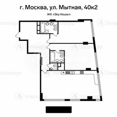 Квартира 119 м², 3-комнатная - изображение 1