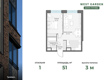 95,3 м², 1-комнатная квартира 39 200 000 ₽ - изображение 77