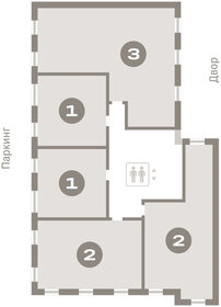 Квартира 73 м², 3-комнатная - изображение 2