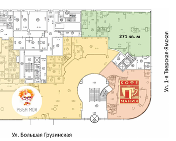 487 м², помещение свободного назначения 1 500 000 ₽ в месяц - изображение 70