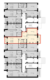 59,4 м², 2-комнатная квартира 6 949 979 ₽ - изображение 26
