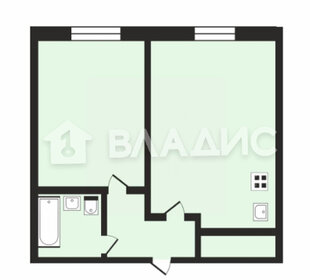 Квартира 32,3 м², 1-комнатная - изображение 1