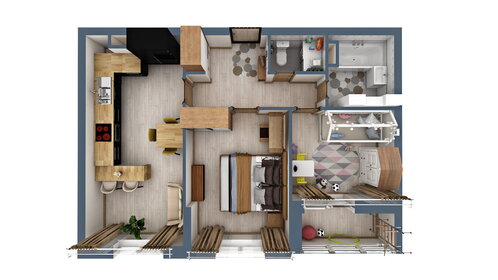66,3 м², 3-комнатная квартира 5 700 000 ₽ - изображение 106
