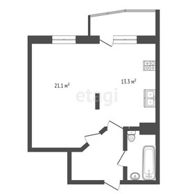 Квартира 46,1 м², 1-комнатная - изображение 5