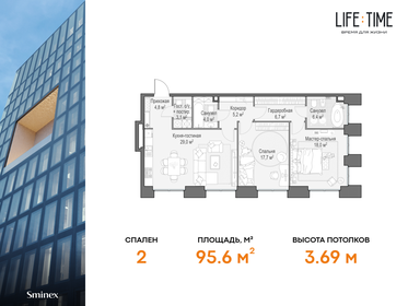 13,6 м², апартаменты-студия 8 500 000 ₽ - изображение 90