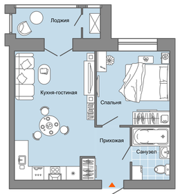 44 м², 2-комнатная квартира 5 480 000 ₽ - изображение 27