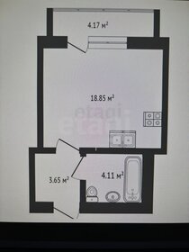 Квартира 27 м², студия - изображение 2