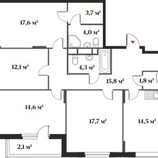 Квартира 108,2 м², 4-комнатная - изображение 2