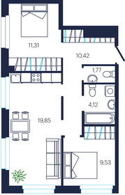 90,9 м², 4-комнатная квартира 7 098 000 ₽ - изображение 44