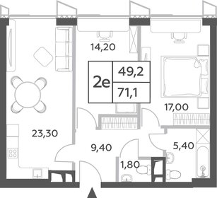 71,1 м², 3-комнатная квартира 29 955 306 ₽ - изображение 27